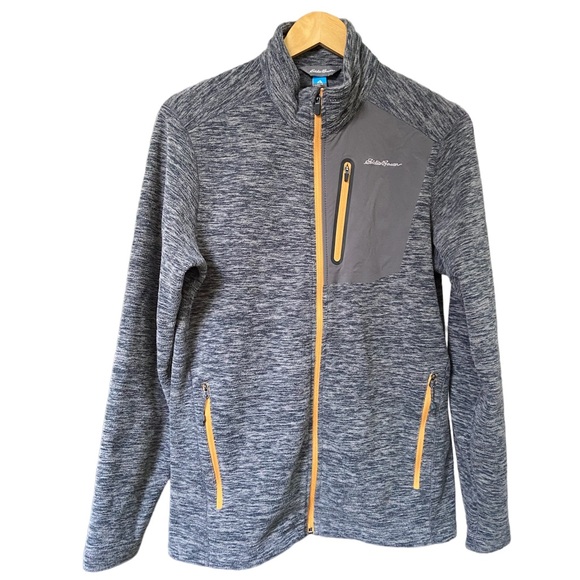 EB Men's Reso Tech Full-Zip Mock Neck Fleece - Picture 1 of 4